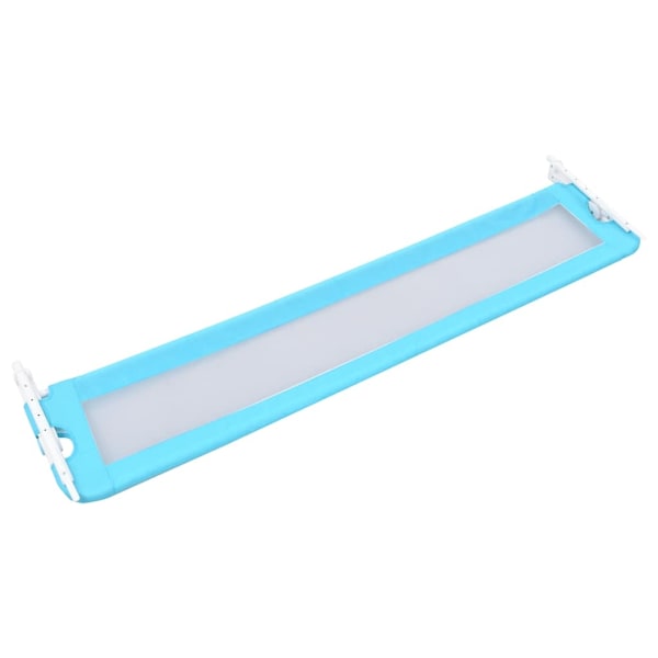 vidaXL Sängskena för barn blå 180x42 cm polyester Blå