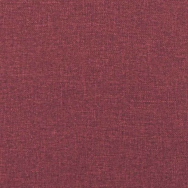 vidaXL Vardagsrumsoffa Vinröd 250 x 77 x 76 cm Polyester Röd