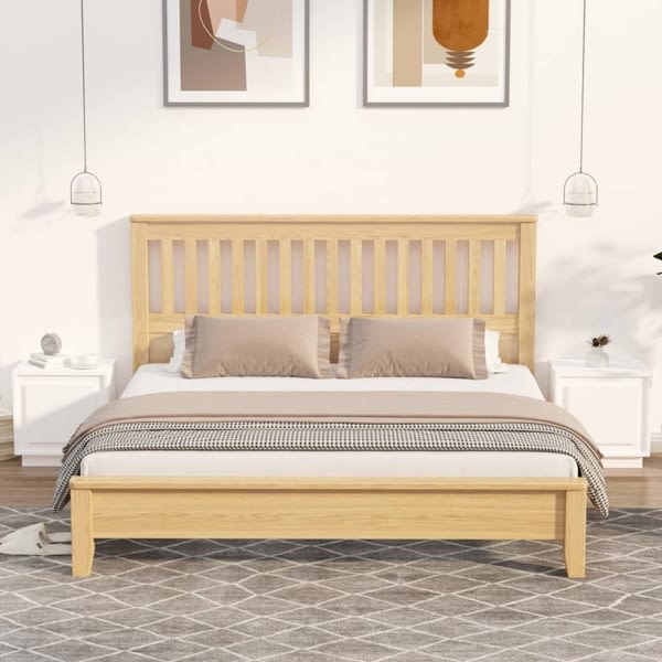 vidaXL Sängbord 2 st vit 44x35x45 cm konstruerat trä Vit