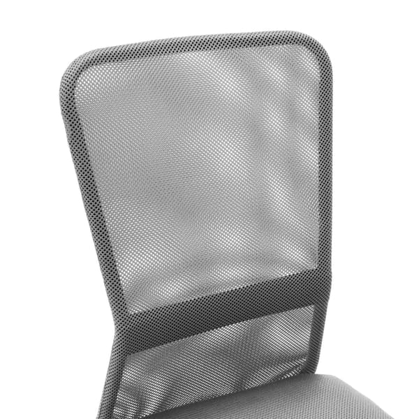 vidaXL Kontorsstol grå 44x52x100 cm nättyg grå