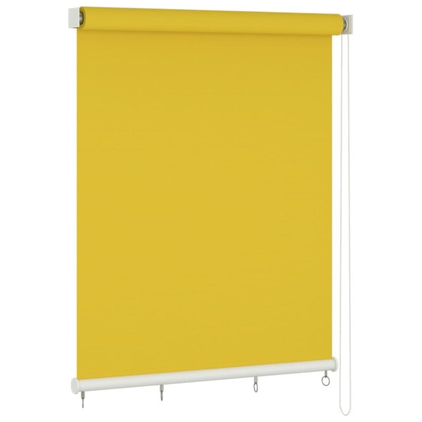 vidaXL Rullgardin utomhus 220x140 cm gul Gul