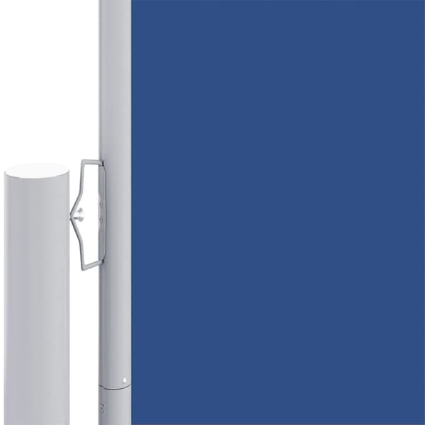 vidaXL Infällbar sidomarkis 180x600 cm blå Blå