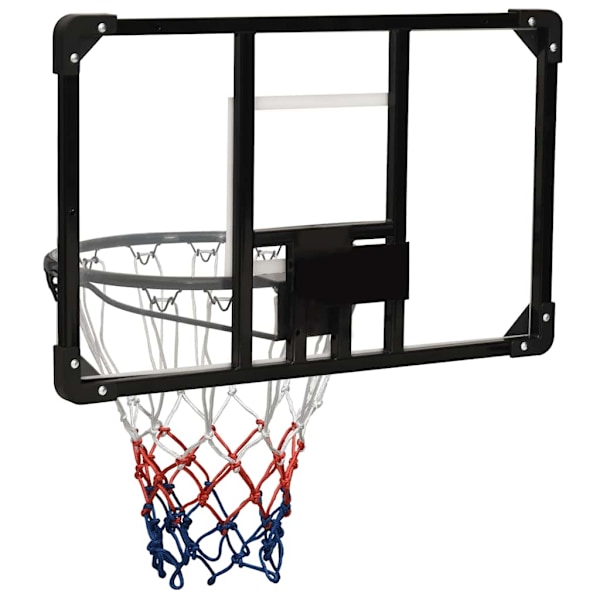 vidaXL Basketkorg transparent 71x45x2,5 cm polykarbonat Transparent