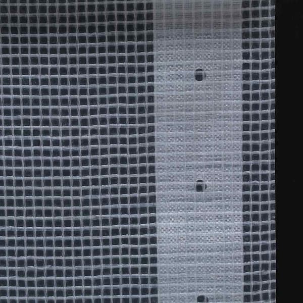 vidaXL Leno presenning 260 g/m² 4x10 m vit Vit