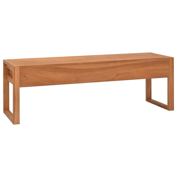 vidaXL Tv-bänk 140x40x45 cm teak Brun