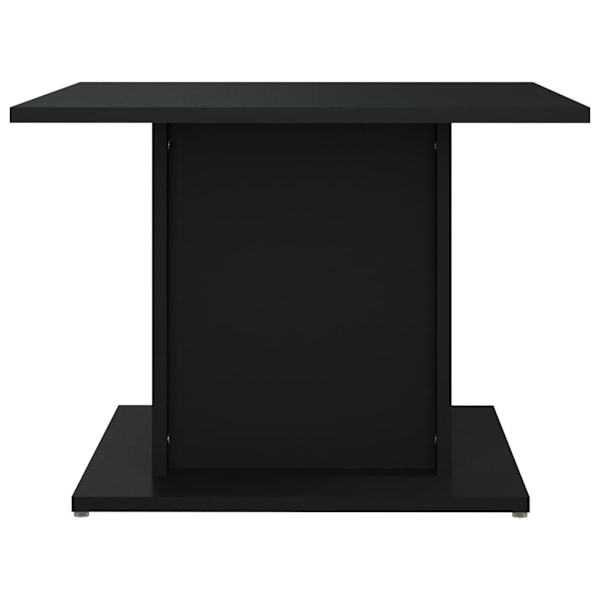 vidaXL Soffbord svart 55,5x55,5x40 cm konstruerat trä Svart