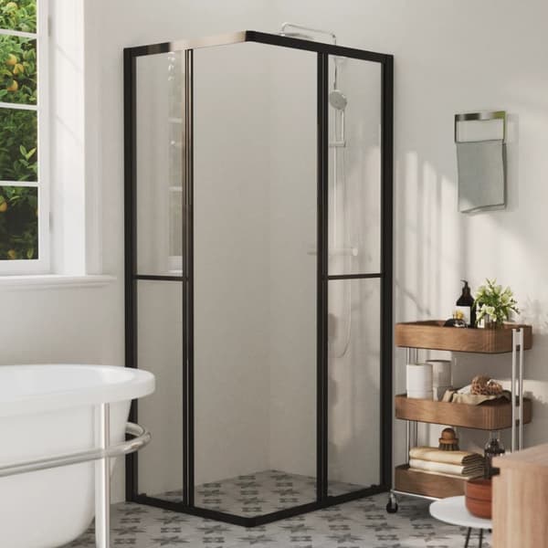 vidaXL Duschvägg ESG 90x70x180 cm Transparent
