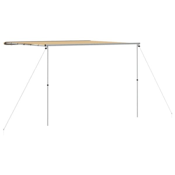 vidaXL Husvagnsmarkis 3x3x2,15 m beige Beige