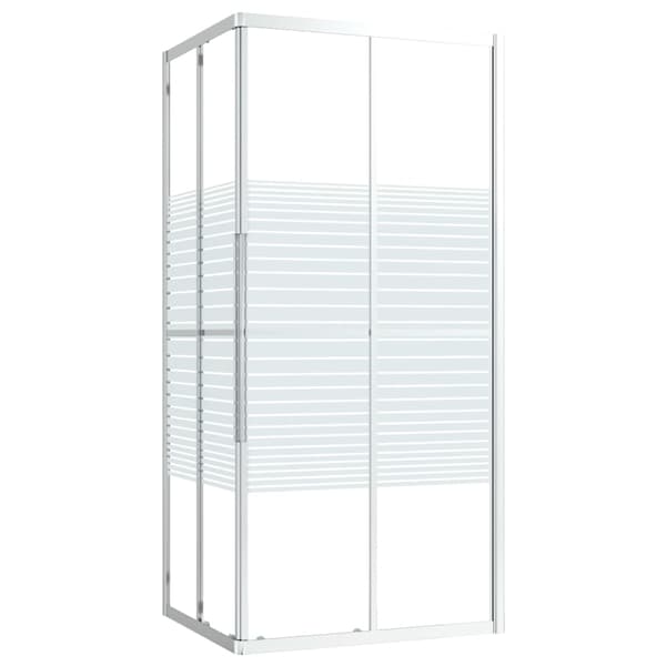 vidaXL Duschvägg ESG 70x70x180 cm Transparent