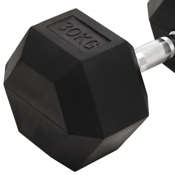vidaXL Hantel 30 kg gjutjärn art