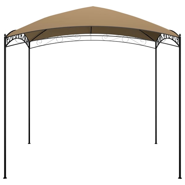 vidaXL Paviljong 3x3x2,65 m taupe 180 g/m² Taupe