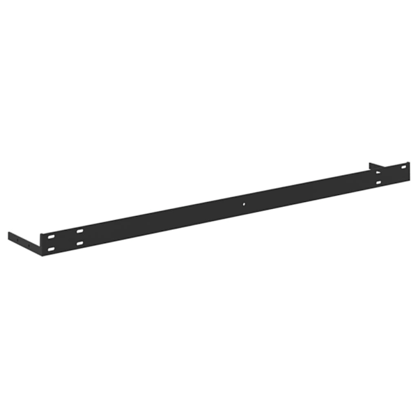 vidaXL Svävande vägghyllor 4 st betonggrå 90x23,5x3,8 cm MDF grå