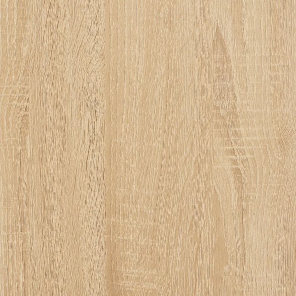 vidaXL Soffbord sonoma-ek 80x80x45 cm konstruerat trä Brun