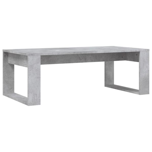 vidaXL Soffbord betonggrå 102x50x35 cm konstruerat trä Grå