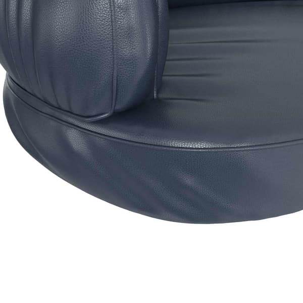 vidaXL Ergonomisk hundbädd mörkblå 75x53 cm konstläder Blå