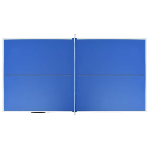 vidaXL 1,5 meter pingisbord med nät 152x76x66 cm blå Blå