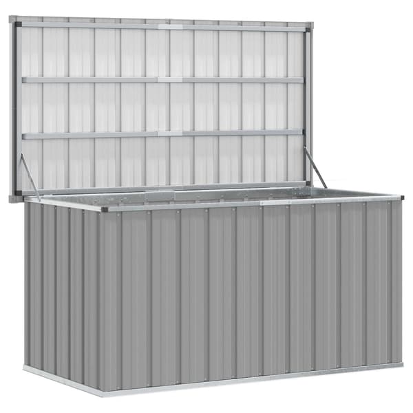 vidaXL Dynbox grå 129x67x65 cm grå