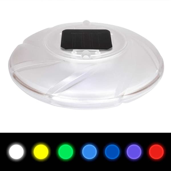 Bestway Flytande solcellslampa 58111 Vit