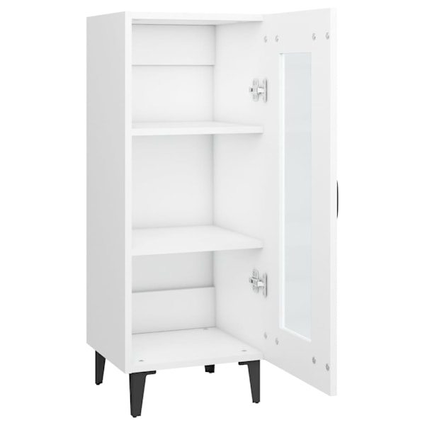 vidaXL Skåp vit 34,5x34x90 cm konstruerat trä Vit