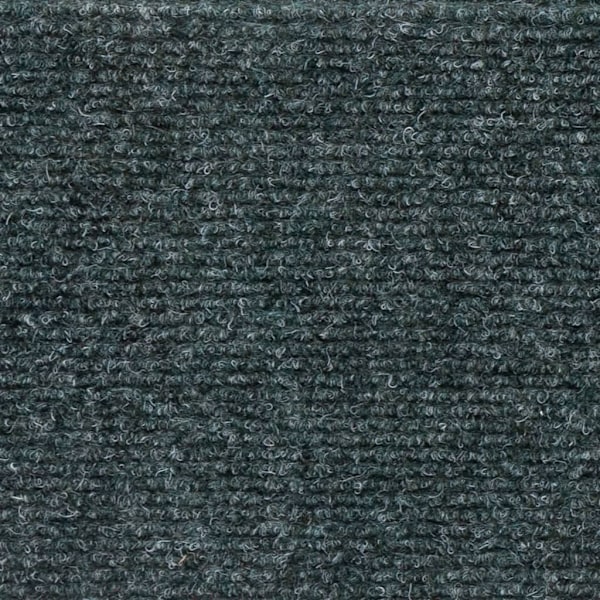 vidaXL Trappstegsmattor självhäftande 5 st grön 56x17x3 cm brodyr Grön