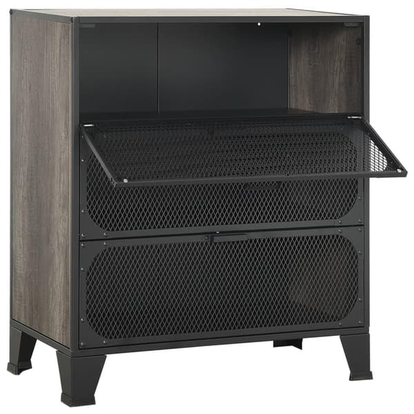 vidaXL Förvaringsskåp 2 st grå 72x36x82 cm metall och MDF grå