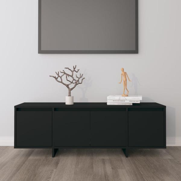 vidaXL Tv-bänk svart 120x30x40,5 cm konstruerat trä Svart 0cee | Black |  20900 | Fyndiq