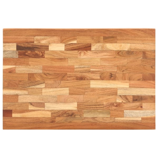 vidaXL Skärbräda 60x40x4 cm massivt akaciaträ Brun