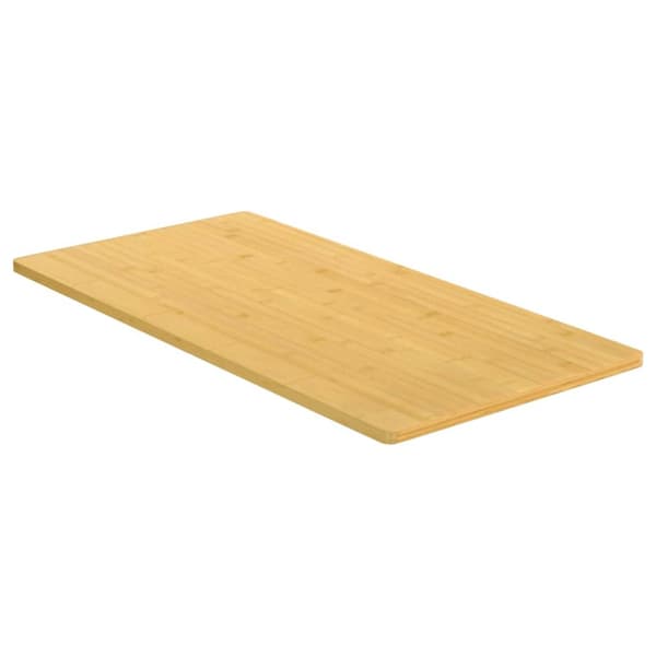 vidaXL Bordsskiva 40x80x1,5 cm bambu Brun