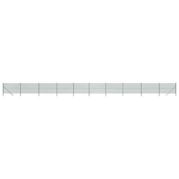 vidaXL Gunnebostängsel grön 2x25 m Grön