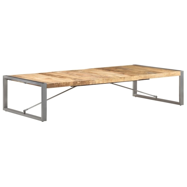vidaXL Soffbord 180x90x40 cm grovt mangoträ Brun