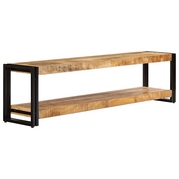 vidaXL TV-bänk 150x30x40 cm massivt mangoträ Brun