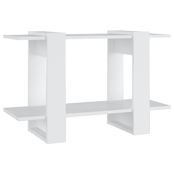 vidaXL Bokhylla/Rumsavdelare vit 80x30x51 cm Vit
