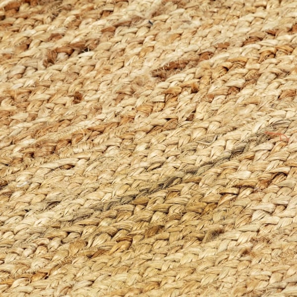 vidaXL Handgjord jutematta 200x300 cm Brun