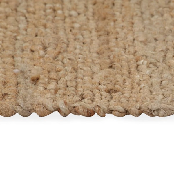 vidaXL Matta handvävd jute 120x180 cm beige Beige