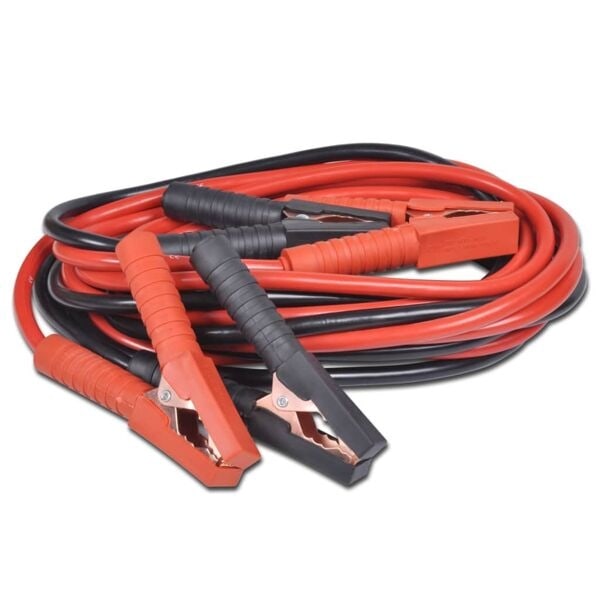 vidaXL 2 st Bil Booster Startkabel 1000 A Svart