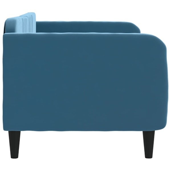 vidaXL Dagbädd blå 80x200 cm sammet Blå