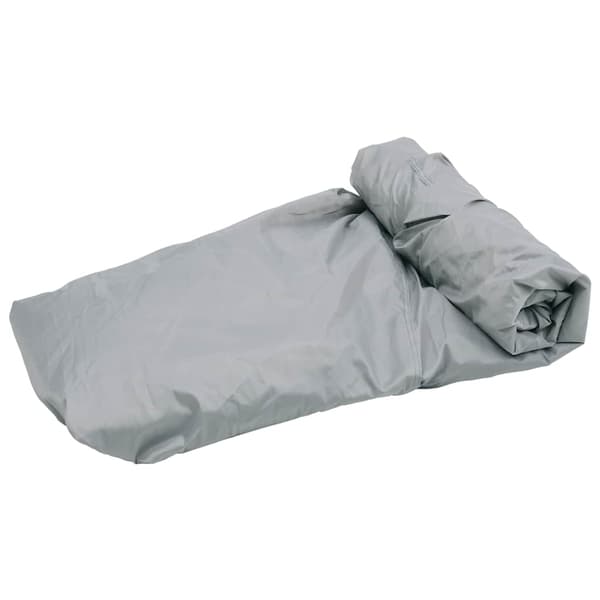 vidaXL Båtöverdrag grå 410x110x40 cm Grå