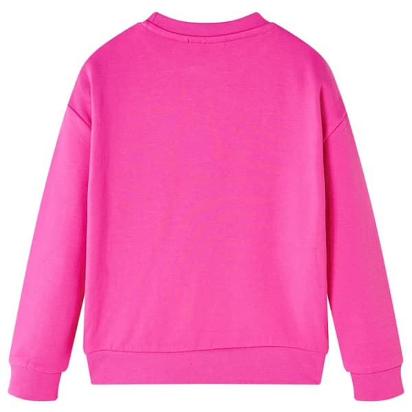 vidaXL Tröja för barn mörkrosa 140 Rosa