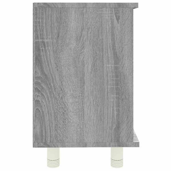 vidaXL Badrumsskåp grå sonoma 60x32x53,5 cm konstruerat trä Grå