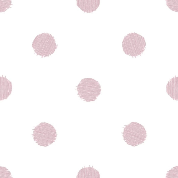 Noordwand Tapet Urban Friends & Coffee Dots vit rosa multifärg