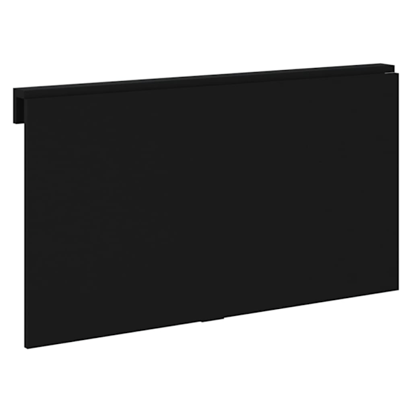 vidaXL Väggbord svart 100x60x56 cm konstruerat trä Svart