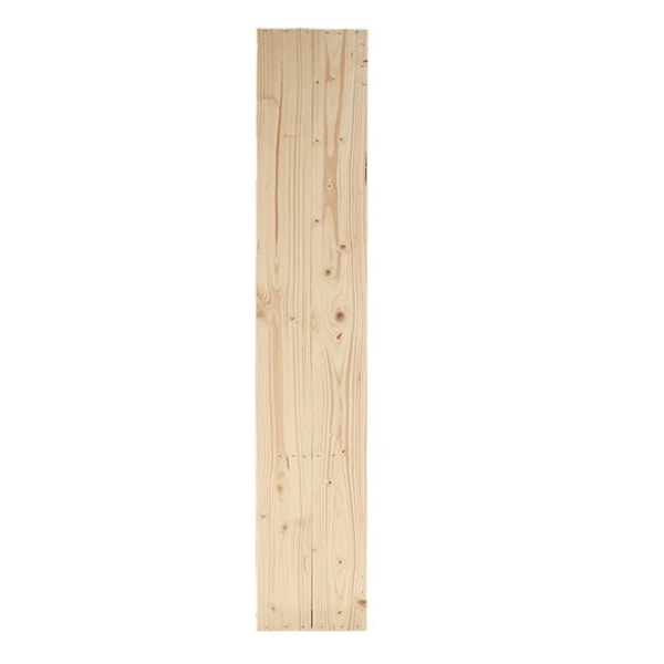 Esschert Design Väggmonterat barbord med utfällbar hylla L natur Brun