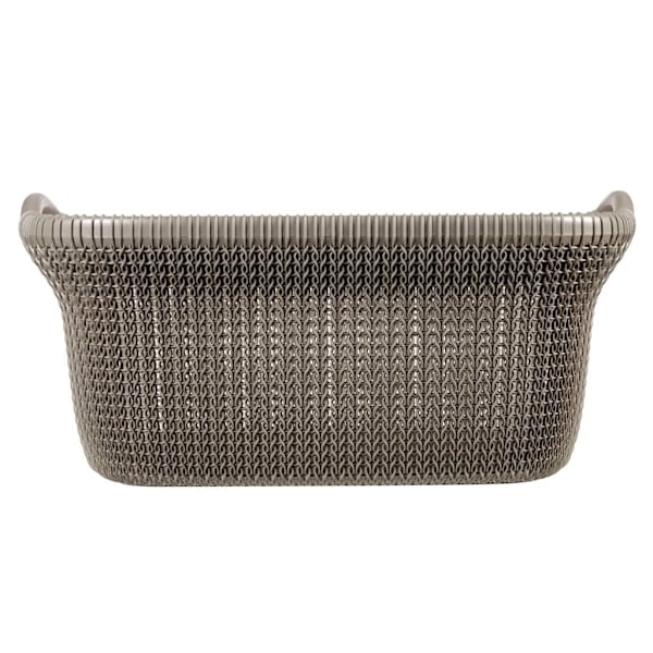 Curver Tvättkorg Knit 40L metallisk brun Brun