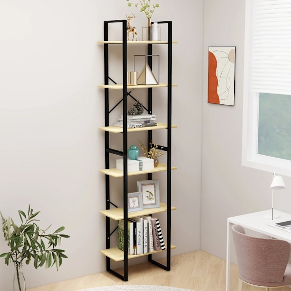 vidaXL Förvaringshylla 60x30x210 cm massiv furu Brun