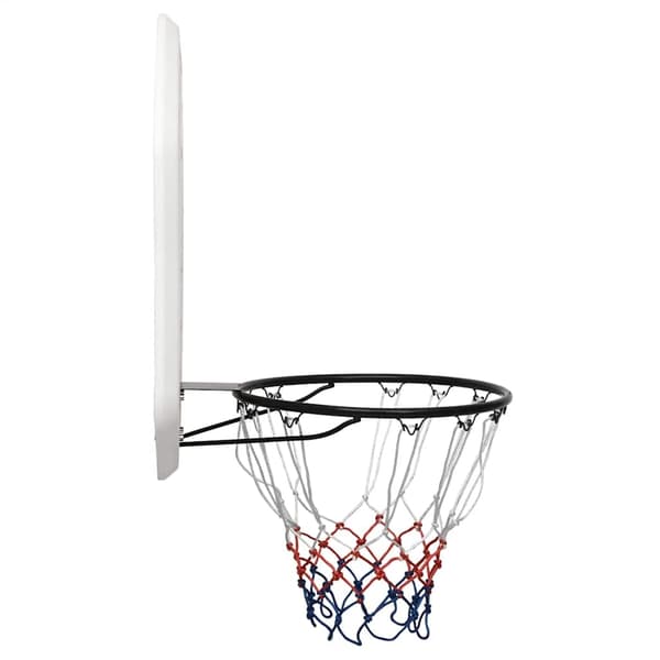 vidaXL Basketplatta vit 109x71x3 cm polyeten Vit