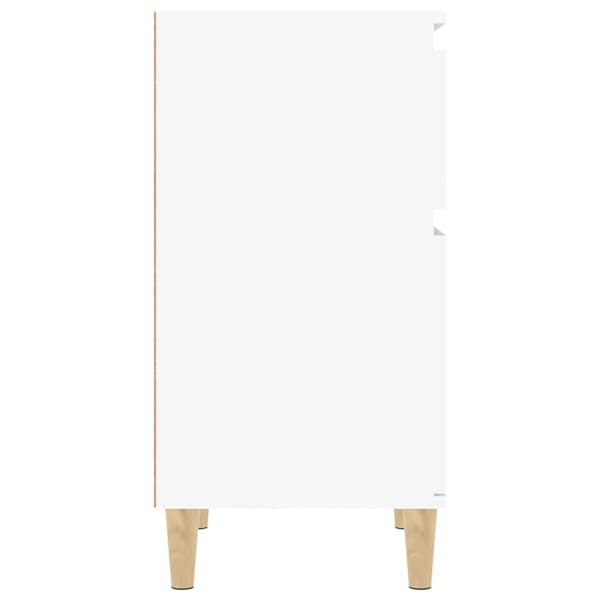 vidaXL Sängbord 2 st vit 40x35x70 cm Vit