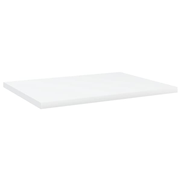 vidaXL Hyllplan 4 st vit 40x30x1,5 cm konstruerat trä Vit