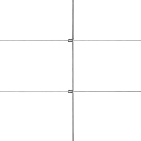vidaXL Fårstängsel galvaniserat stål 50x0,8 m silver Silver