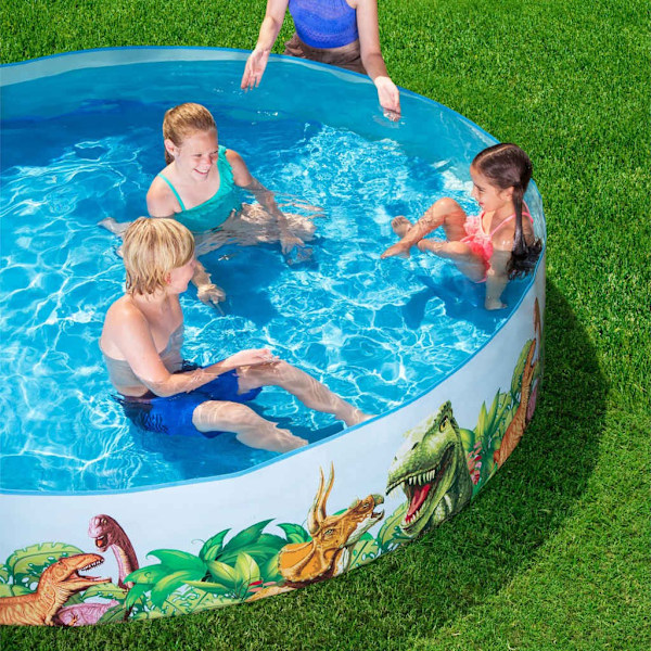 Bestway Pool Dinosaur Fill'N Fun Flerfärgsdesign