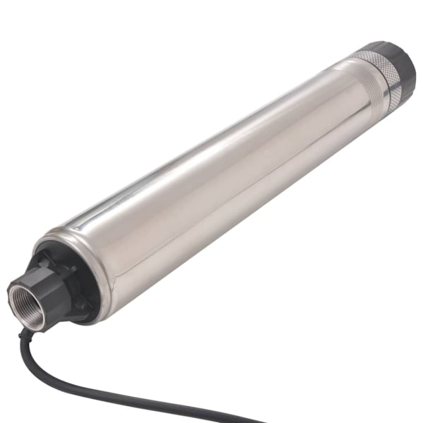 vidaXL Djupbrunnspump 55 m 1000 W Silver